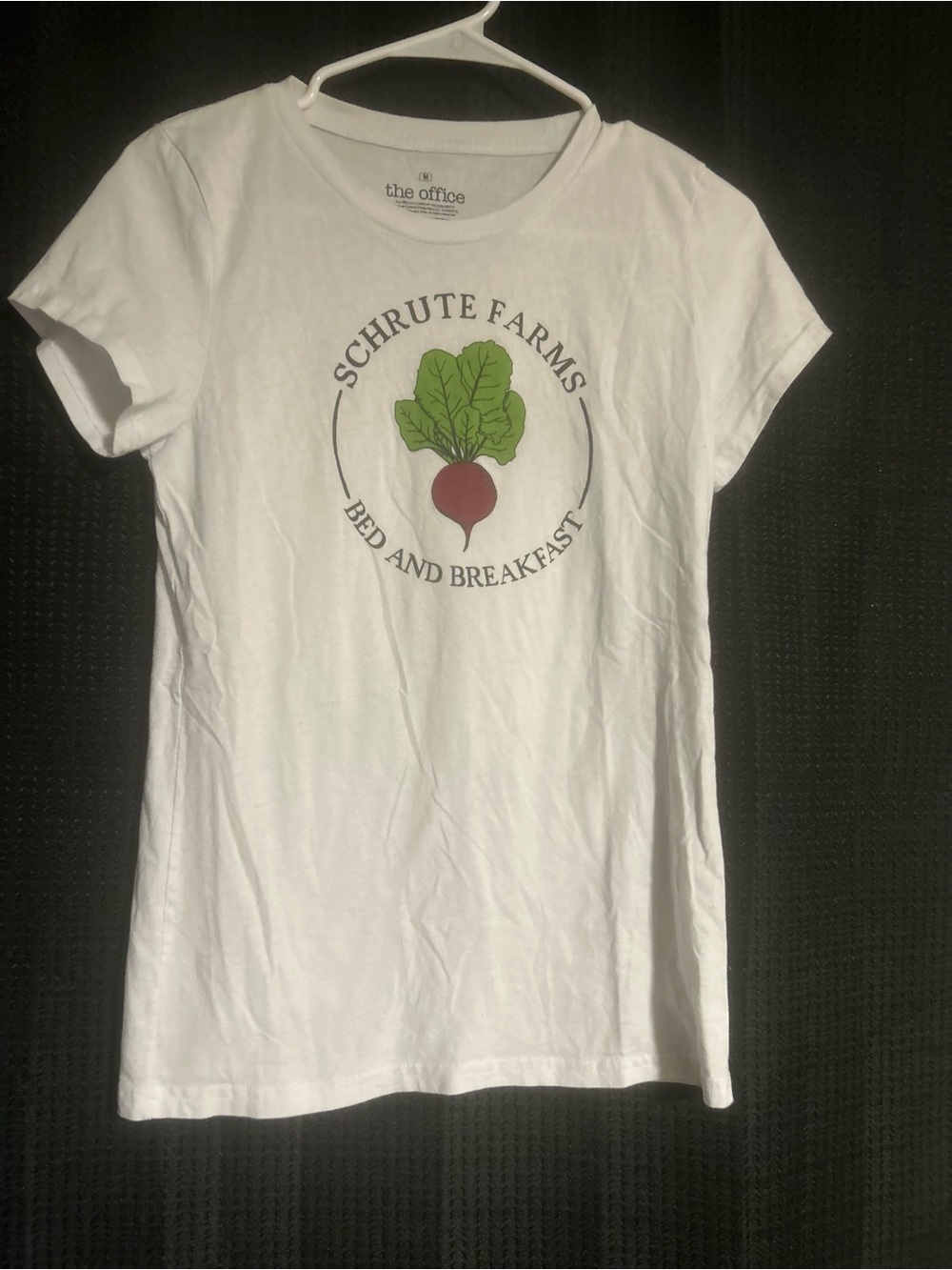 Ripple Junction White 'the office' Schrute Farms Tee